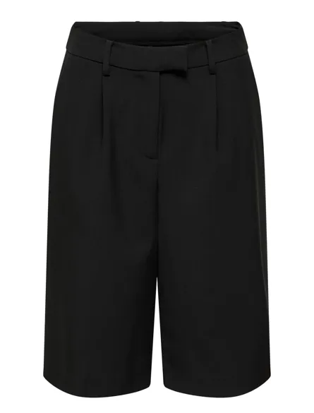 STUNELLIE Bermudashorts med hægtelukning og høj talje