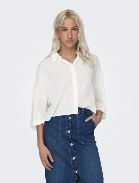 ONLASTRID Regular Fit skjorte med senkede skuldre