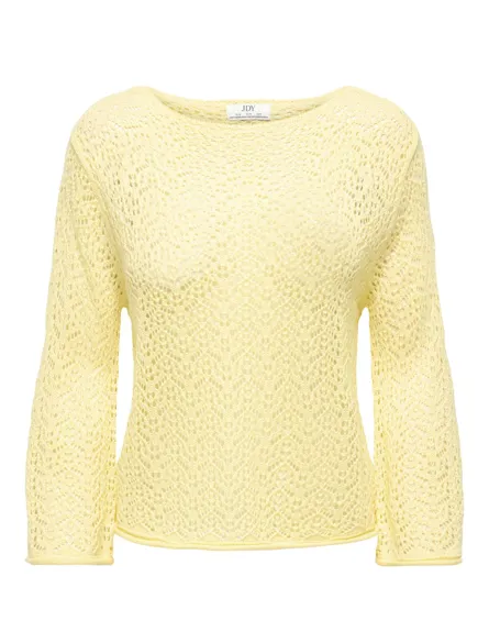 JDYMIKA 3/4 BOAT NECK PULLOVER KNT NOOS
