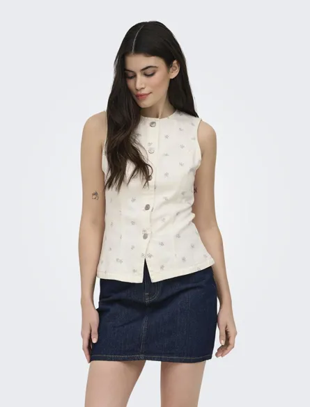 ONLNAOMI AOP WAISTCOAT OTW