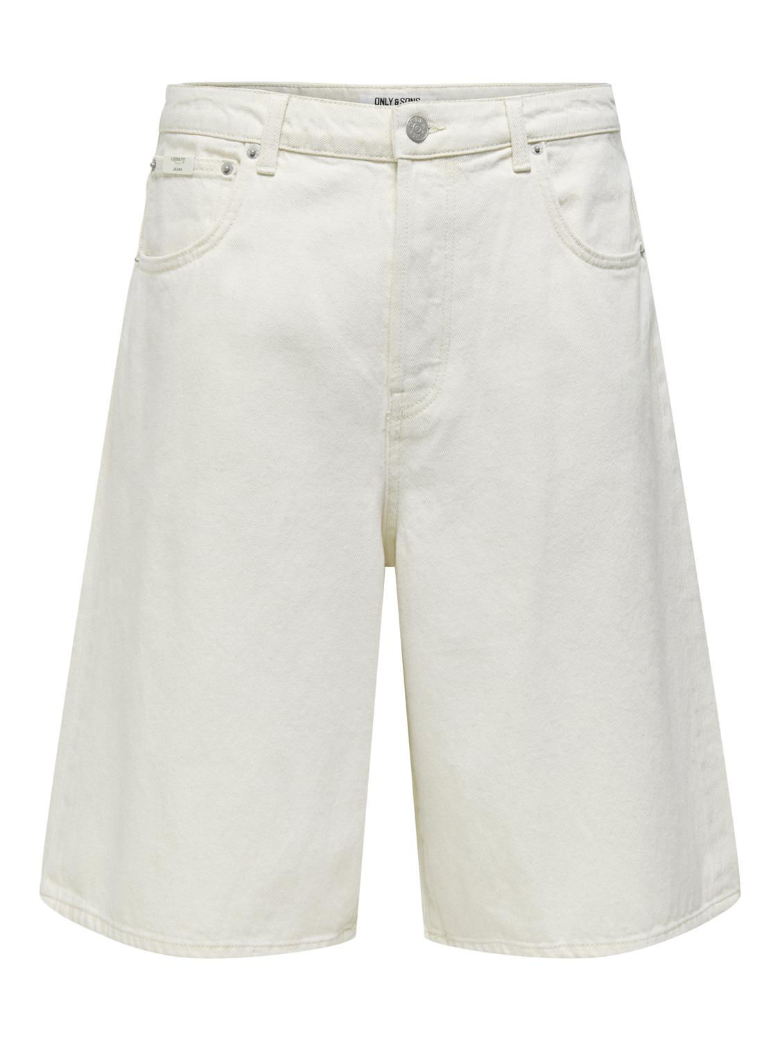 ONSCARL BALL WHITE 9384 DNM SHORTS
