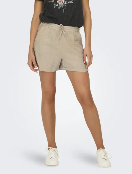 ONLTHYRA Shorts aus Baumwolle