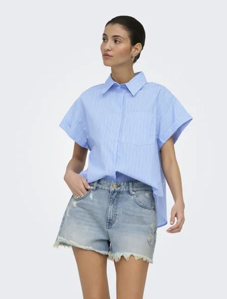 ONLKERI S/S FOLD SHIRT WVN