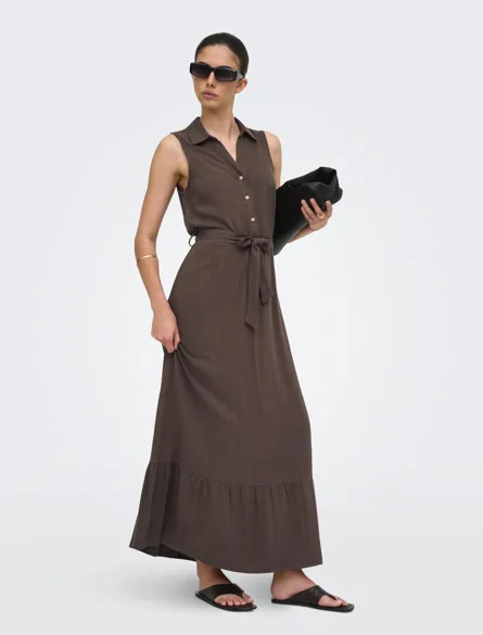 ONLSIESTA LIN SL BELT DRESS PNT NOOS