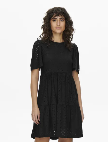 JDYCARLA CATHINKA S/S DRESS JRS NOOS