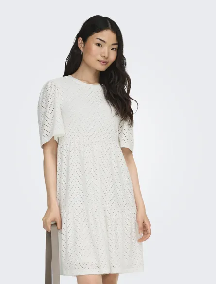 JDYCARLA CATHINKA S/S DRESS JRS NOOS