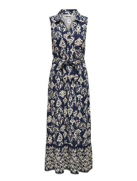 PGANTONIA LIFE S/L SHIRT LONG DRESS WVN