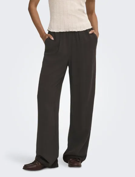 ONLSIESTA Gerade geschnittene Basic-Hose mit mittlerer Taille