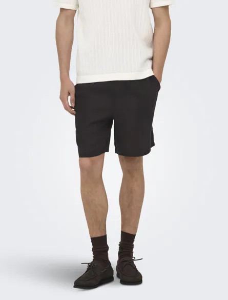 ONSLAURENCE LINEN BLEND SHORTS NOOS