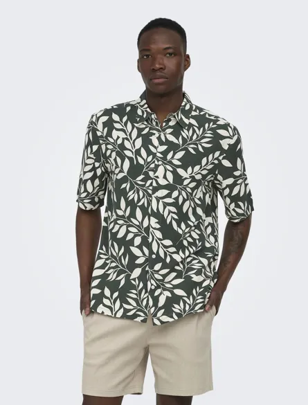 ONSHARVI LIFE SS AOP SHIRT NOOS