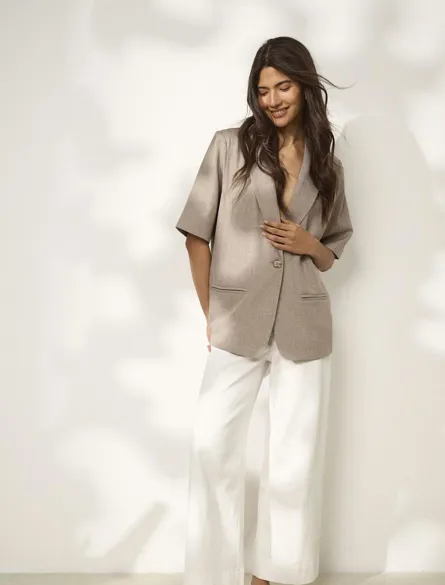 ONLLINDA S/S MEL OVS BLAZER TLR