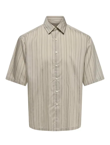 ONSATTICUS SS RLX STRIPE SHIRT FRML VD