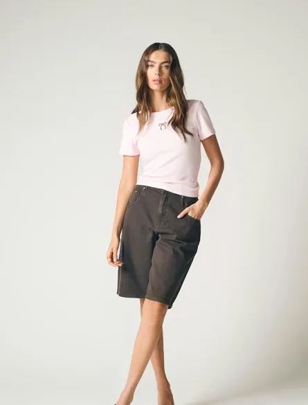 ONLMATE-SILLA REG BAGGY LONG SHORTS PNT