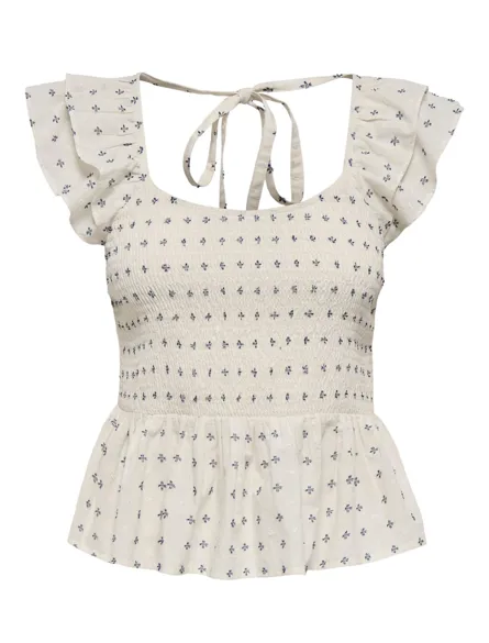 PGNEW JULIETTA S/S TOP WVN