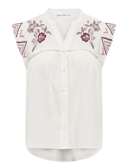 PGMIRANDA S/L EMB SHIRT WVN