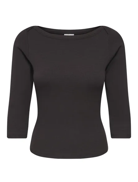 JDYMALLI 3/4 BOATNECK TOP JRS NOOS