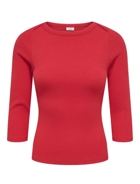 JDYMALLI 3/4 BOATNECK TOP JRS NOOS