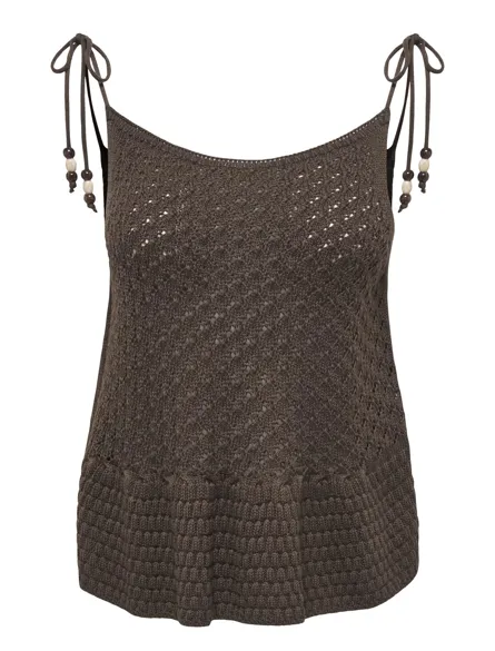 JDYGRETA S/L TOP KNT