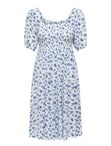 ONLSTAR Gesmoktes Kleid aus Viskose