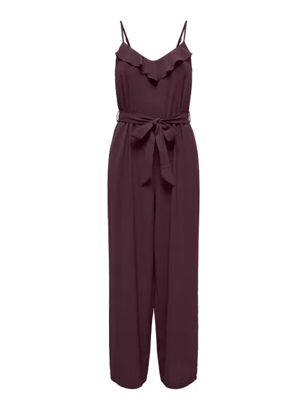 ONLCALI LIFE S/L LONG JUMPSUIT WVN NOOS