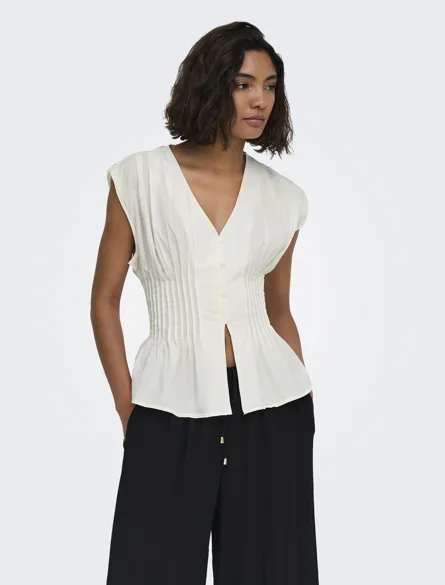 ONLMILA SL WAIST TOP WVN