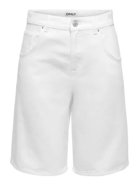 ONLMATE Denimshorts i midten af taljen til hverdagsbrug