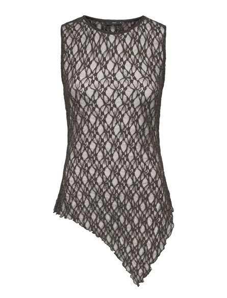 ONLLIVA S/L ASYMMETRIC LACE TOP JRS