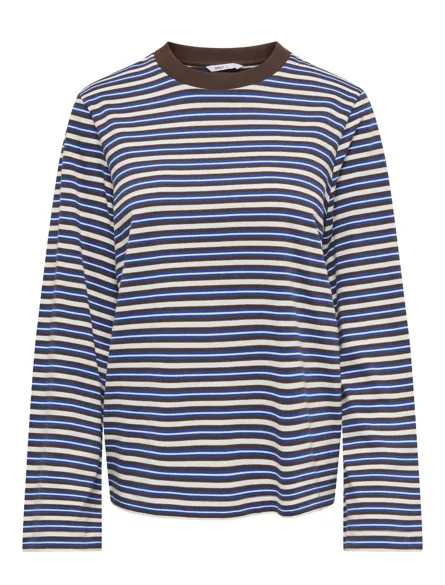 PGLISA STRIPE L/S TOP JRS
