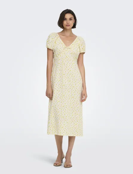 JDYLYDIA S/S MIDI DRESS WVN EXP