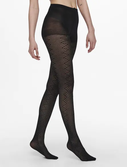 ONLLEA Party Tights med høy midje for unge damer