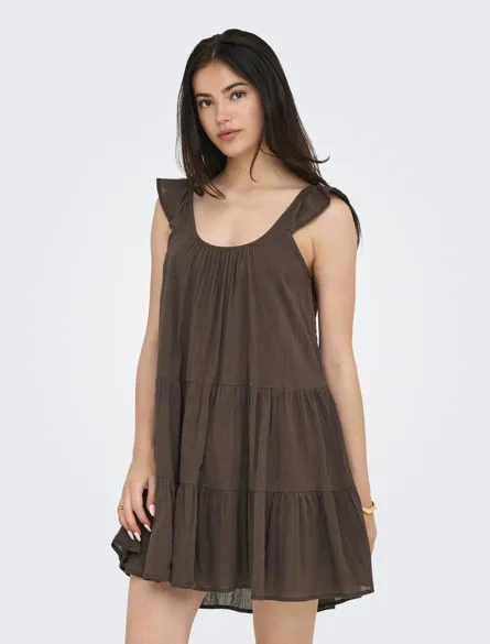 ONLNABILA LIFE SS A-SHAPE DRESS WVN