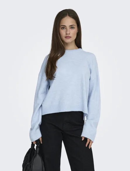 ONLSIMONI L/S O-NECK PULLOVER KNT NOOS