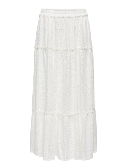 PGHELENA LACE LONG SKIRT WVN CS