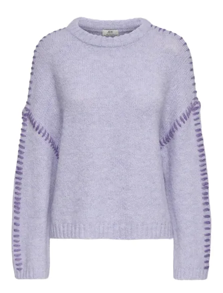 JDYZOEY LIFE L/S WIDE SLEEVE PULLOV KNT