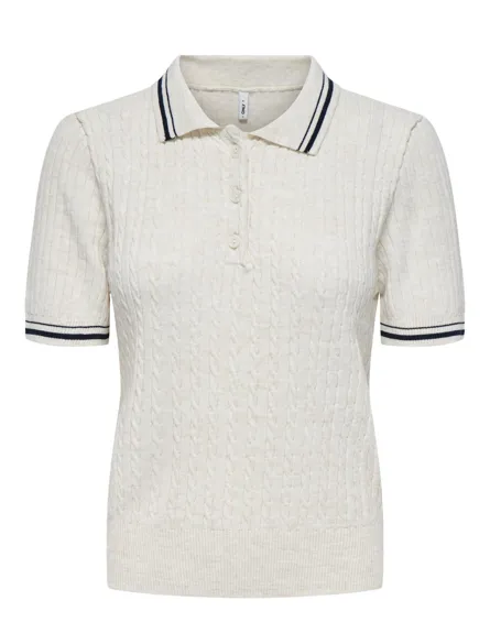 ONLCANTON SS POLO PULL KNT