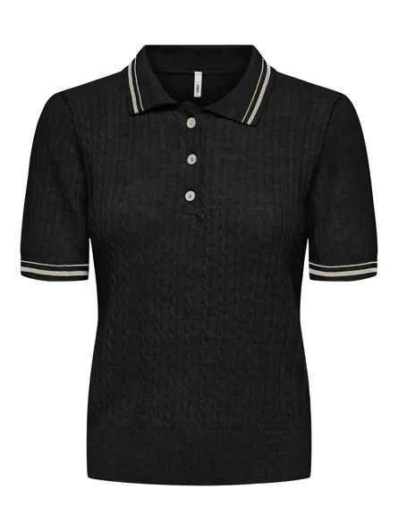 ONLCANTON SS POLO PULL KNT