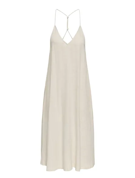 ONLSIESTA LINEN BLE LONG STRAP DRESS PNT