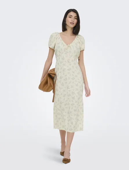 JDYLYDIA S/S MIDI DRESS WVN EXP