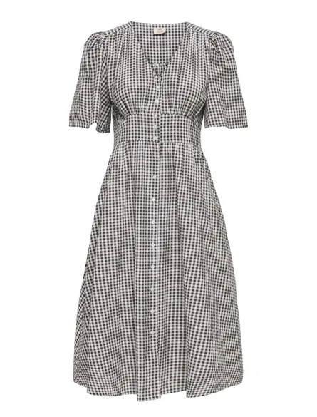 JDYFRANKA S/S MIDI DRESS WVN