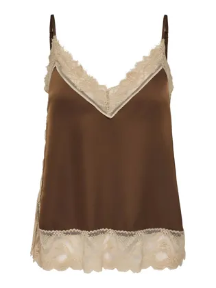 STUELLIE LACE STRAP TOP WVN
