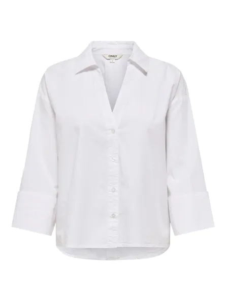 ONLPANAMA LS WIDE SLEEVE SHIRT OX WVN