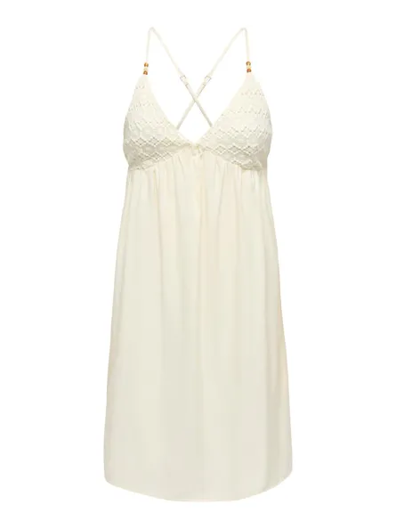 STUTALA STRAP DRESS WVN