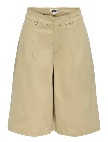 ONLLIANA MW PLEAT BERMUDA SHORTS PNT