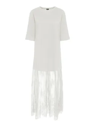 STUMATO 2/4 TEE LACE DRESS SWT