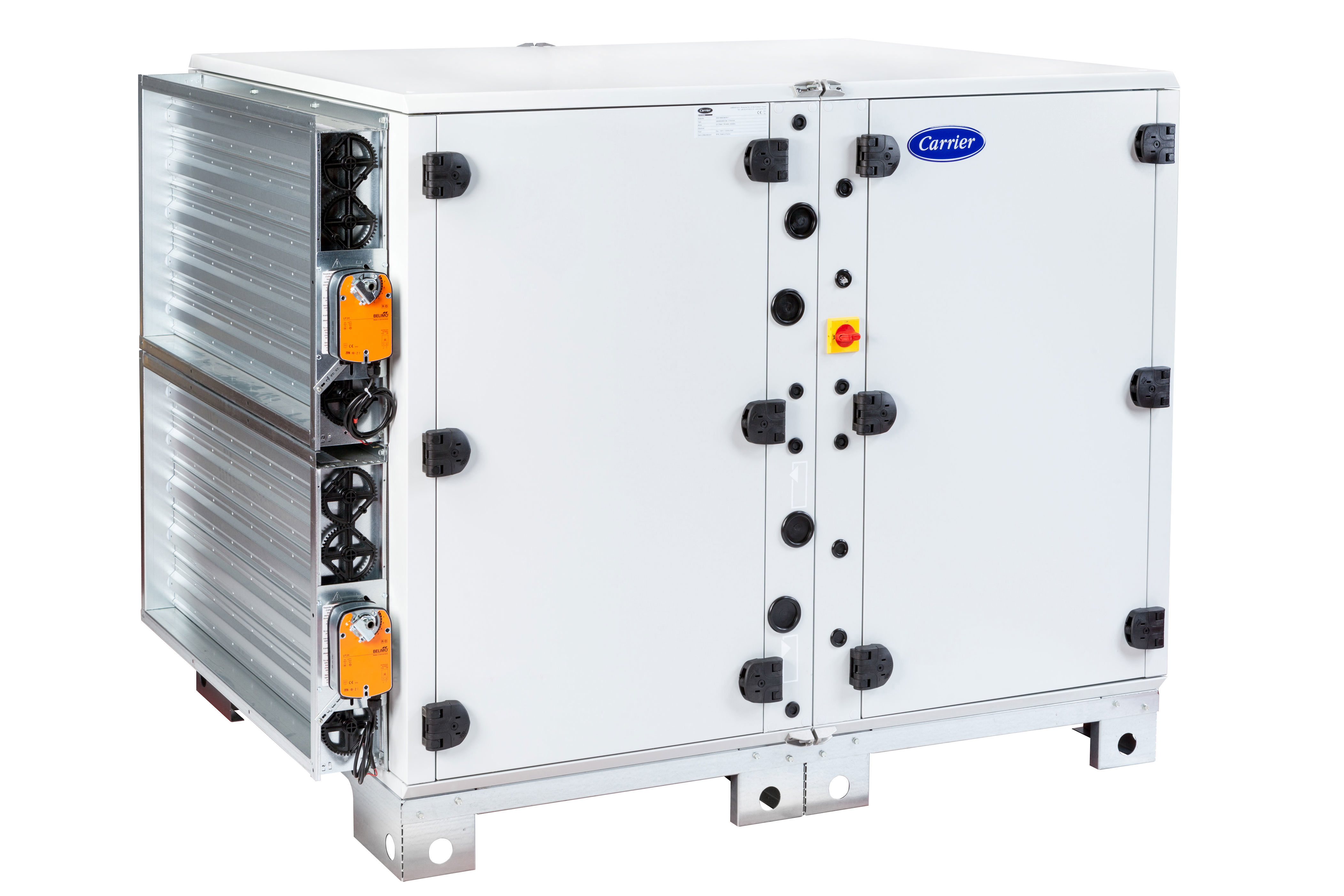Floor-mounted Horizontal unit with Rotary heat exchanger