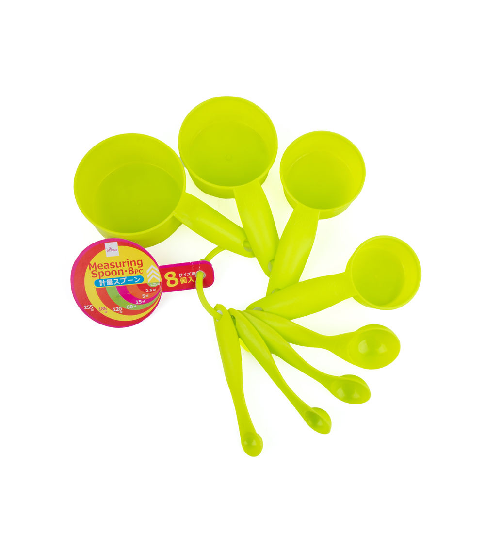 8-Piece Measuring Spoons, Assorted (1 Pc)