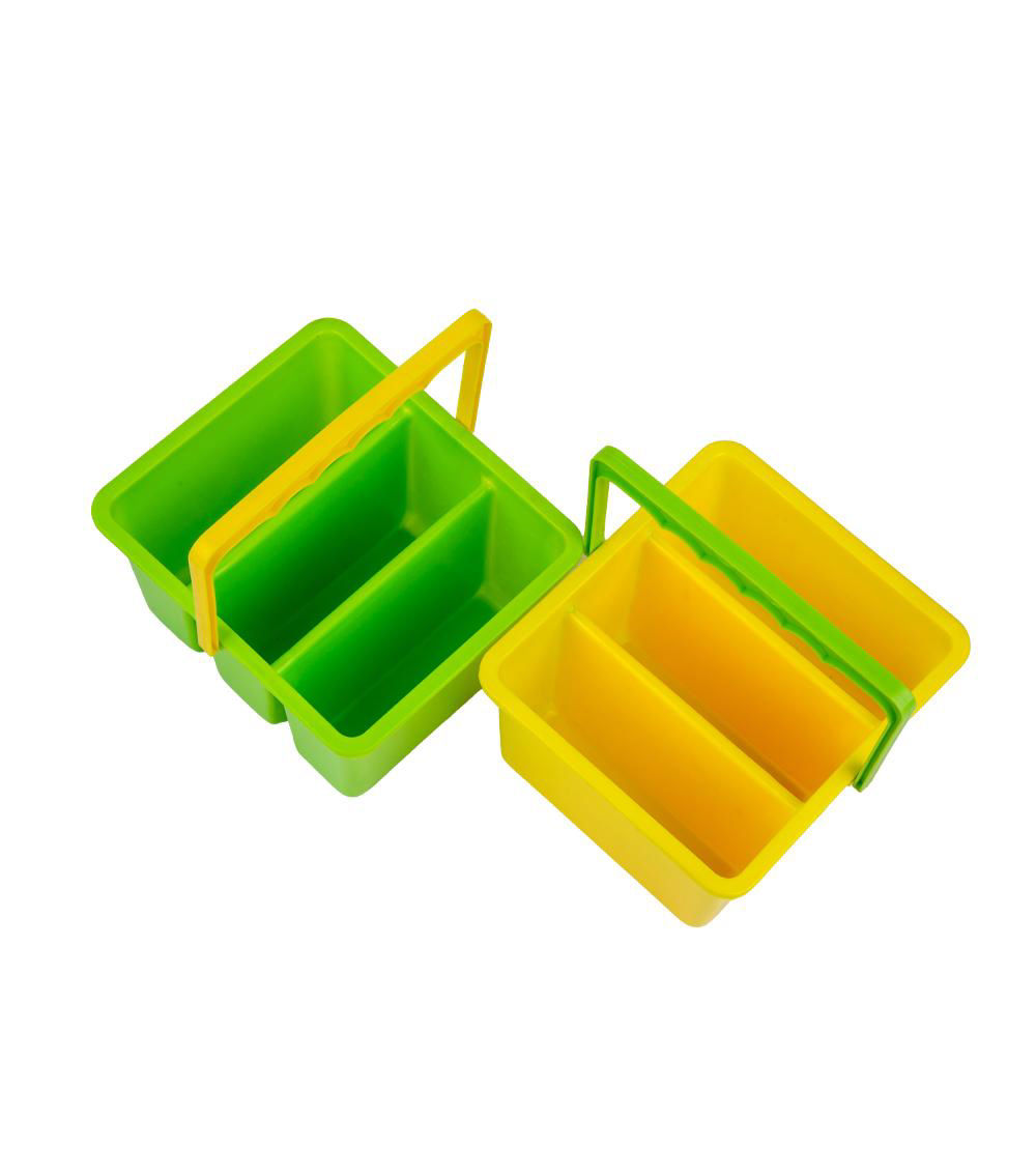 3-Part Brush Washer with Handle, Assorted (1 pc)