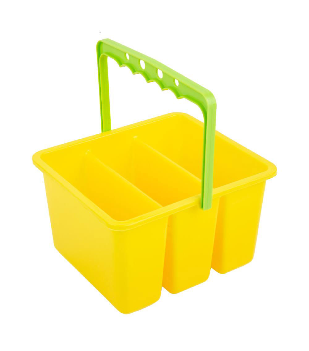 3-Part Brush Washer with Handle, Assorted (1 pc)