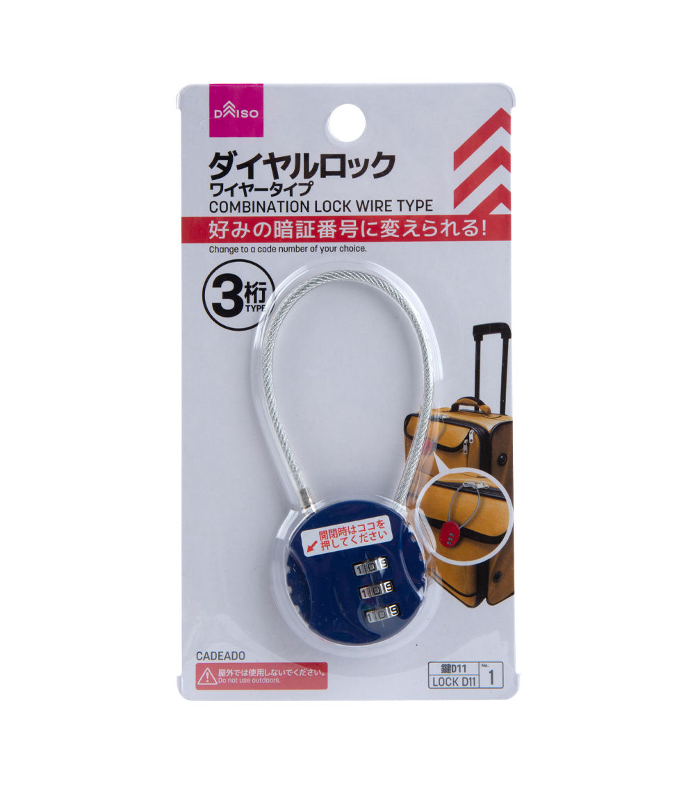 Combination Lock, Assorted (1 pc)
