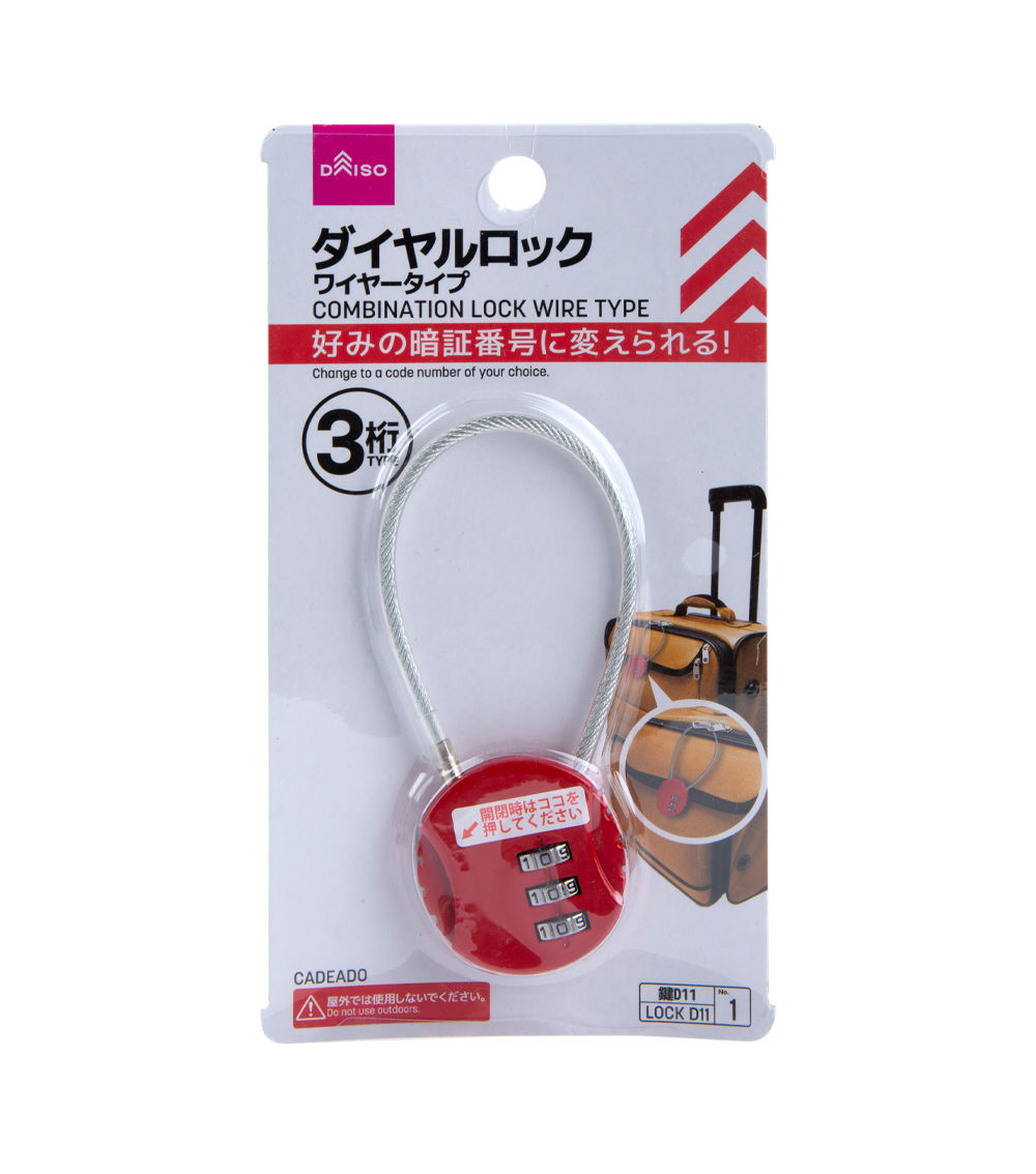 Combination Lock, Assorted (1 pc)